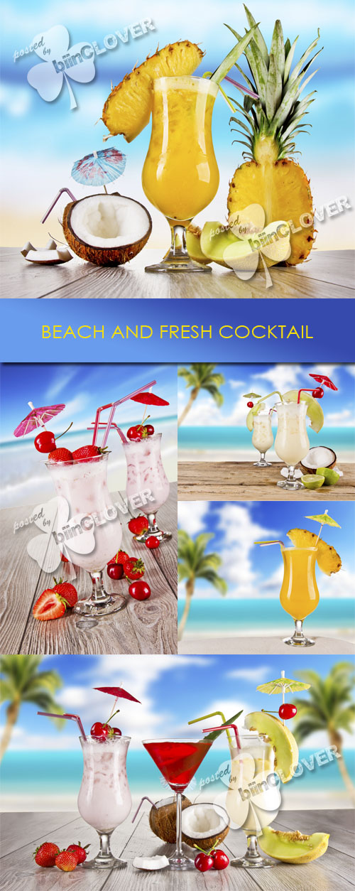 Beach and fresh cocktail 0194