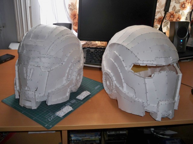 Mass Effect N7 Breather Helmet Pepakura Hd