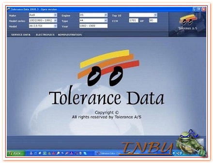 Tolerance Data 2009.2 
