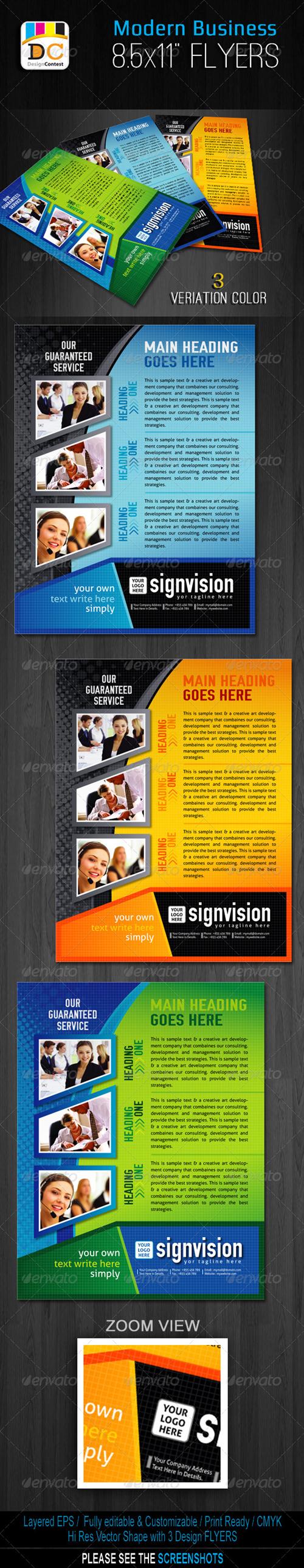 GraphicRiver - Professional Modern Business Flyers/Adds