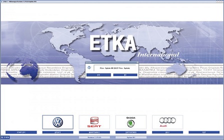 ETKA 7.3 AU, VW-922; SE-450; SK-456 (Update 07.2012)
