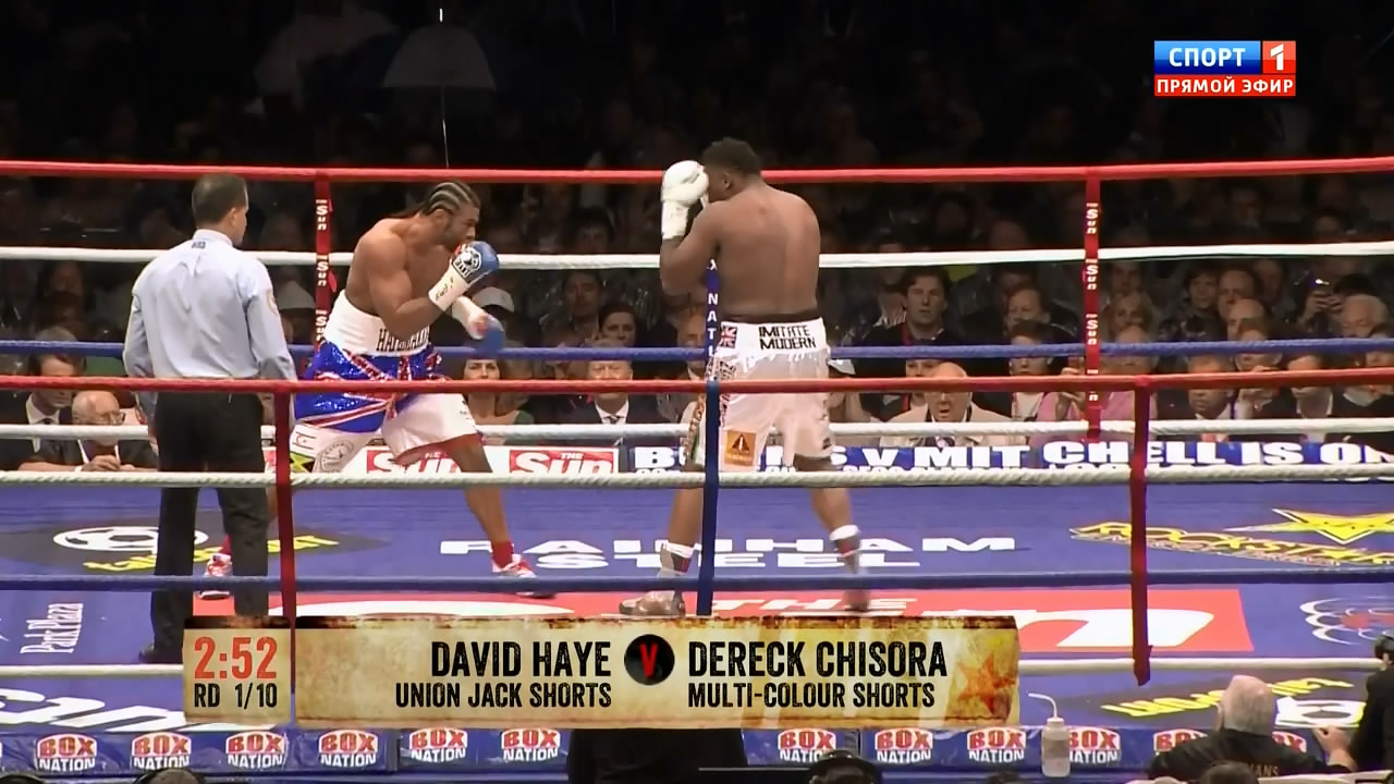 Изображение для Дэвид Хэй - Дерек Чисора / Haye vs. Chisora (эфир 14.07.2012) (2012) HDTVRip 720p (кликните для просмотра полного изображения)
