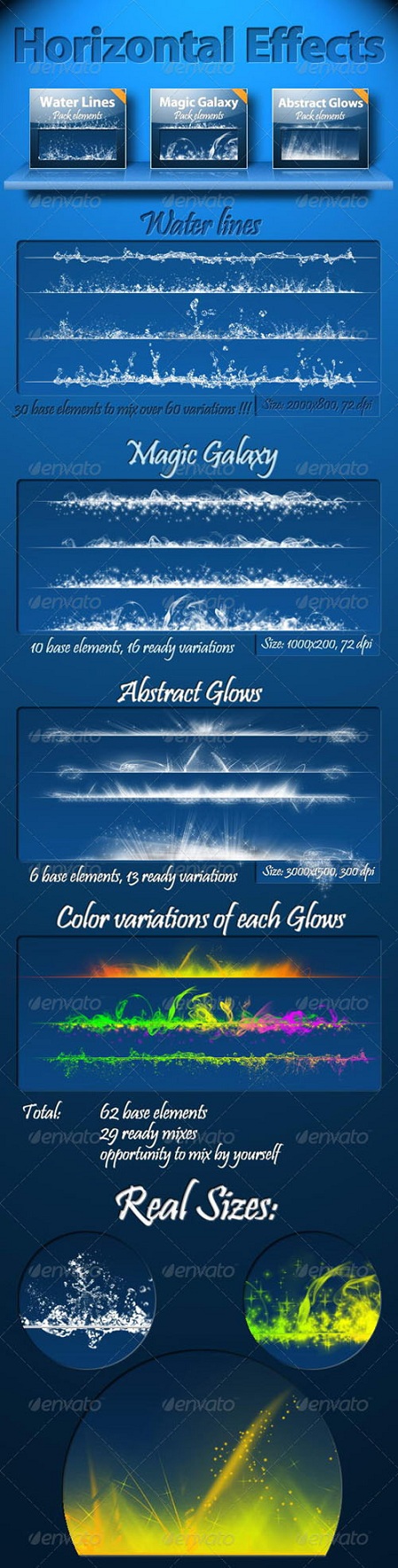 GraphicRiver - Horizontal Effects Pack