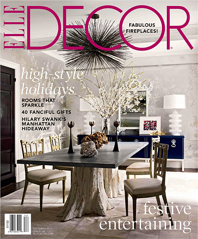 Elle Decor - December 2011 (USA)
