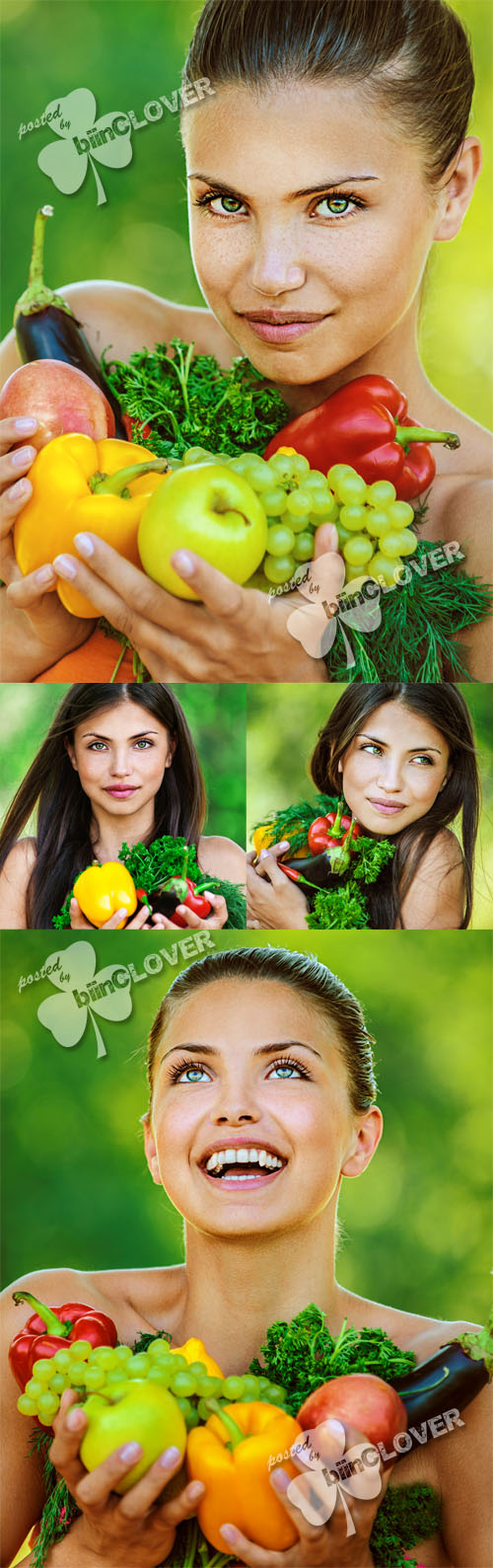 Woman with fruits and vegetables 0216