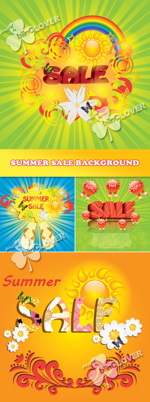 Summer sale background 0216