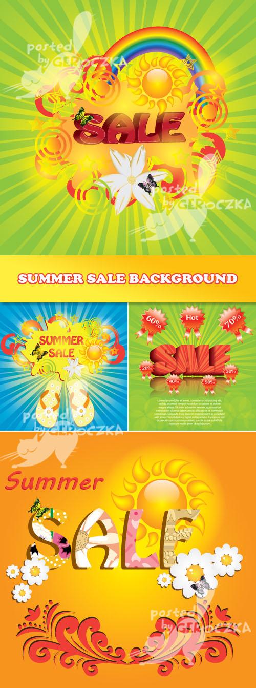 Summer sale background