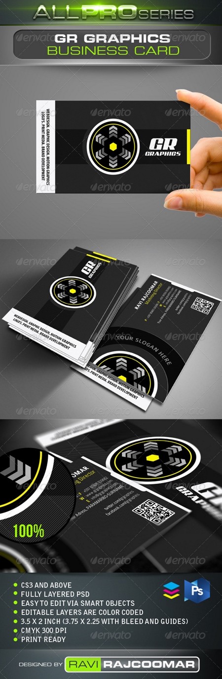 GraphicRiver GR Graphics Business Card