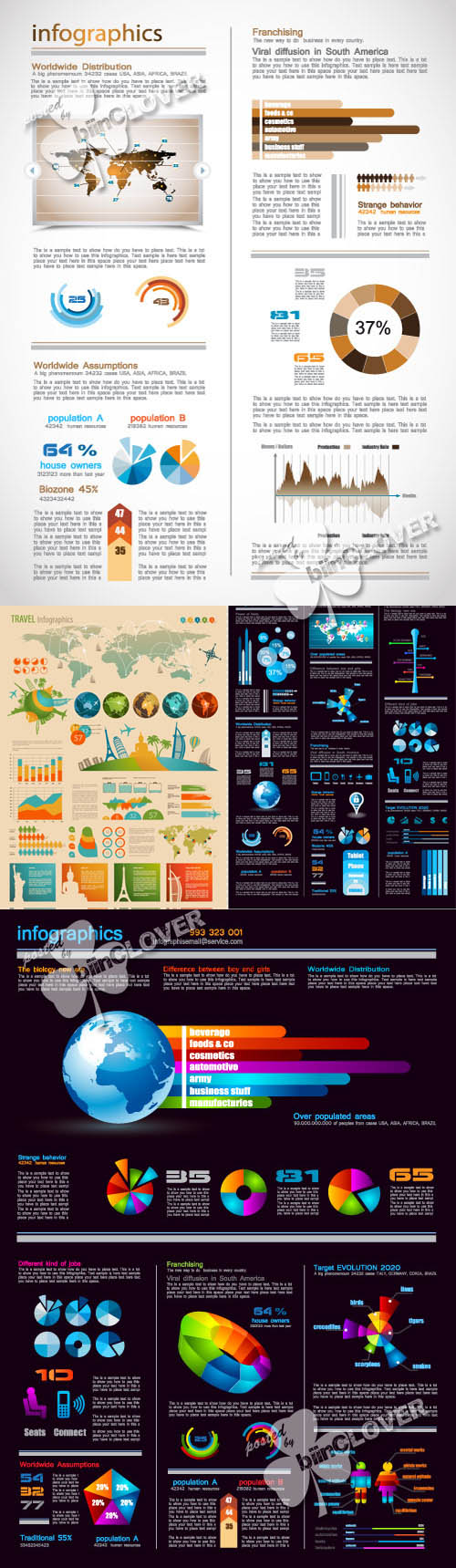 Infographics design elements 0221