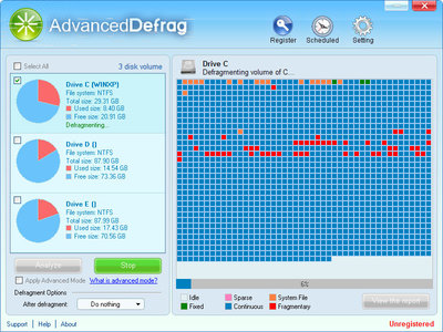 Advanced Defrag v6.6.0.1 Portable