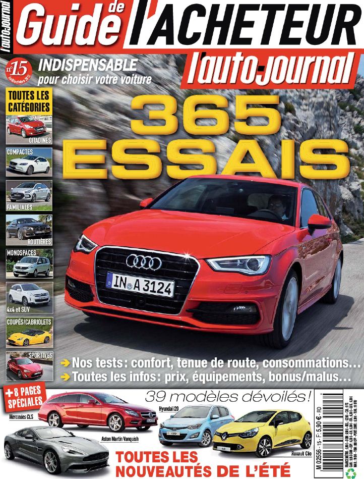 L039;Auto Journal Guide de l039;Acheteur 15 - Aout &#224; Octobre 2012 