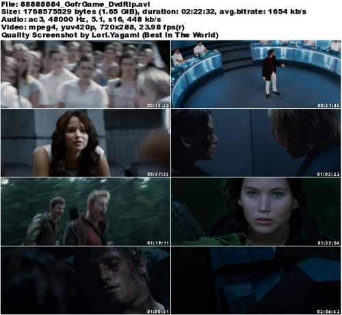 The Hunger Games 2012 Swesub Dvdrip Xvid
