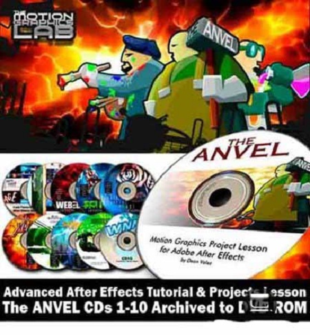 Adobe After Effects Bundle Motion Graphics ANVEL DVDs 1-10