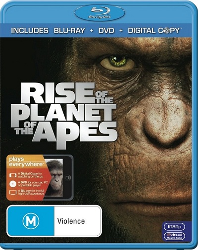 Rise of the Planet of the Apes (2011) BRRip 720p x264-KrazyKarvs