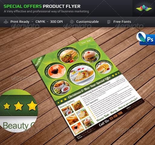 GraphicRiver Special Offers Product Flyer