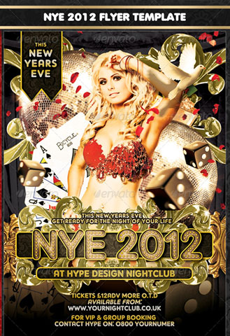 GraphicRiver NYE 2012 Flyer Template