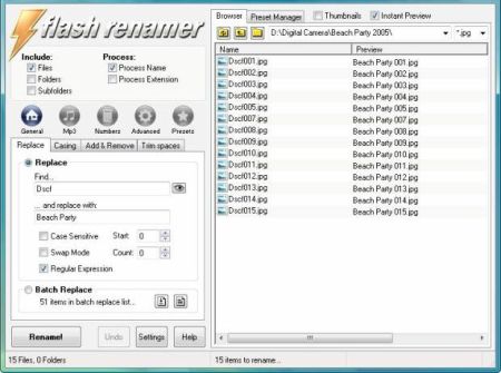 Flash Renamer v6.71 Portable