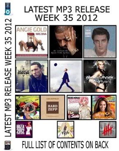 Latest MP3 Release Week 35 2012 OVERDRIVE-RG
