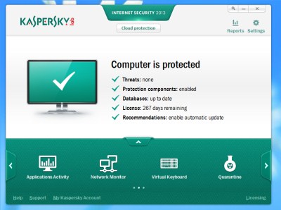 Kaspersky Antivirus & Internet Security 2013 v13.0.0.3370 Final + Keys - TC