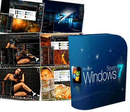 Themes for Windows 7800 pieces (x86/x64)