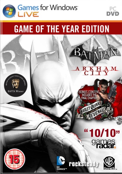 Batman Arkham City Game Of The Year Edition-skidrow