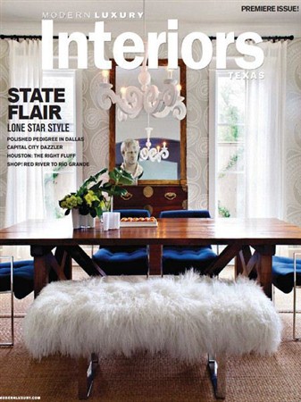 Modern Luxury Interiors Texas - Spring 2012