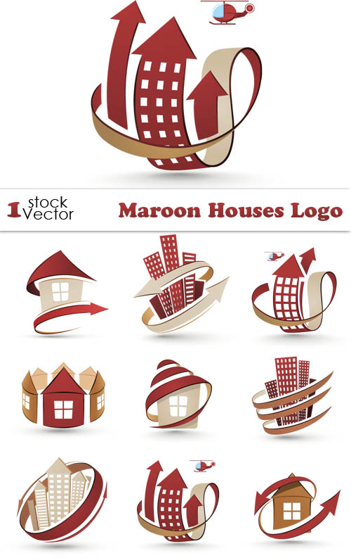 Vectors - Maroon Houses Logo