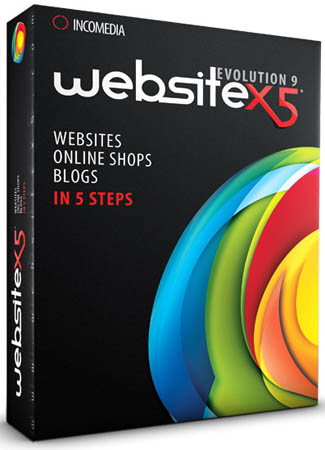  Incomedia WebSite X5 Evolution 9.1.4.1939 + коммерческие шаблоны (2012)