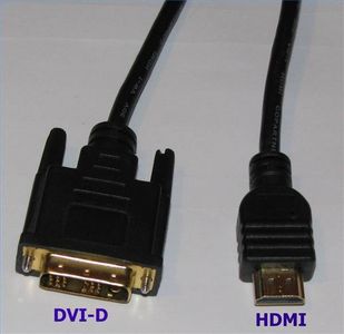 I/K: Kábel HDMI-DVI