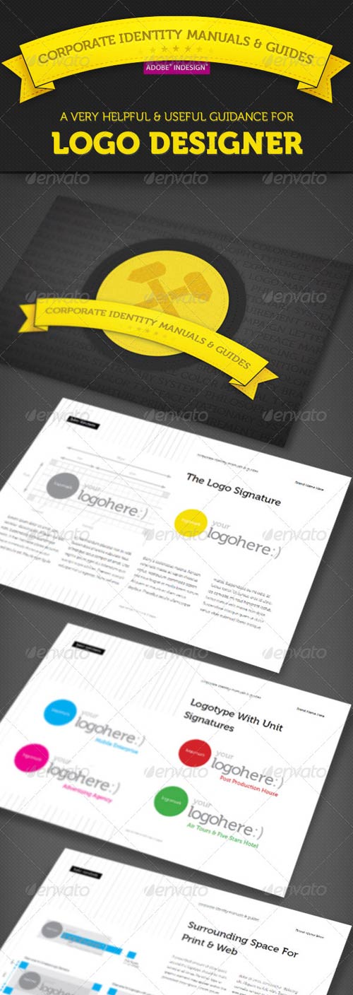 GraphicRiver Corporate Identity Manuals and Guides Template