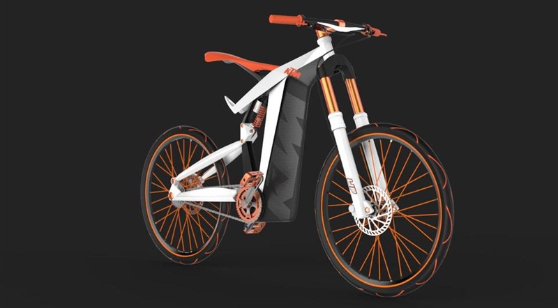 Концепт электровелоцикла KTM Extreme E-Bike