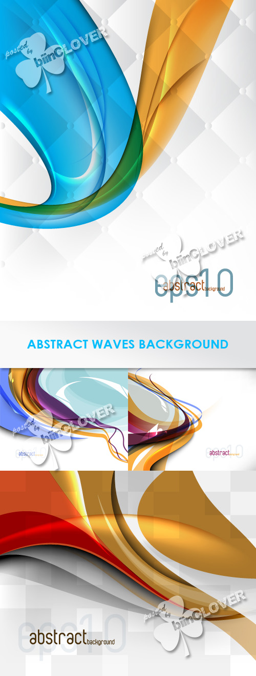 Abstract waves background 0266