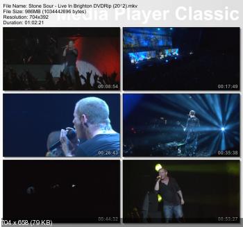 Stone Sour - Live In Brighton (2012) DVDRip
