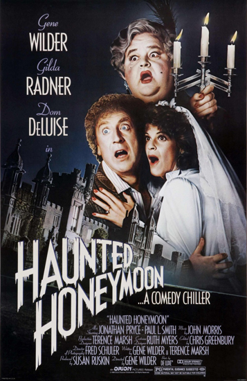  Проклятый медовый месяц / Медовый месяц с призраком / Haunted Honeymoon (1986) DVDRip 